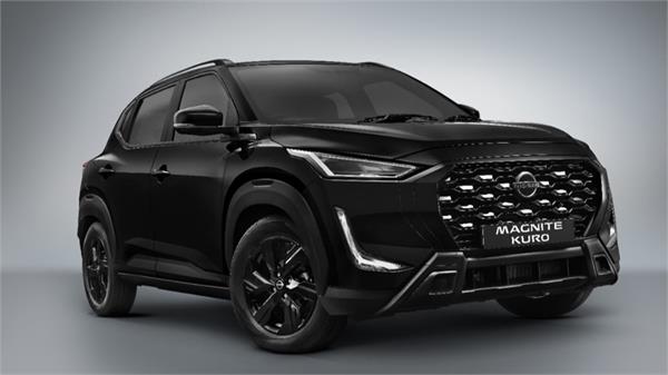 nissan magnite kuro edition launched 