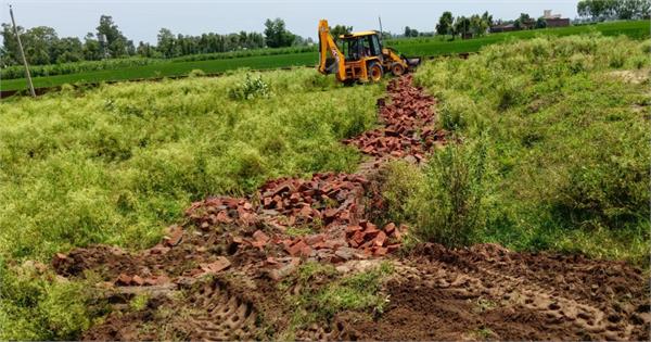 yellow paw launched on unauthorized colonies built in villages sekhupara