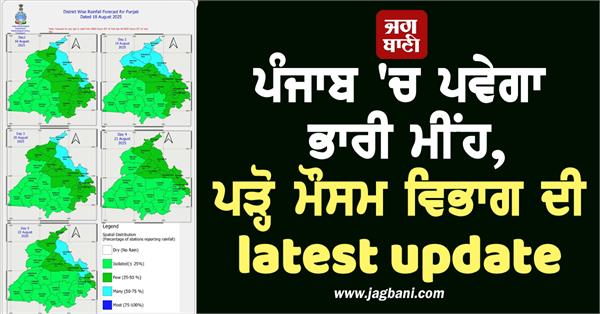 heavy rains expected in punjab