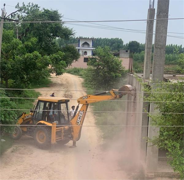 glada demolished property