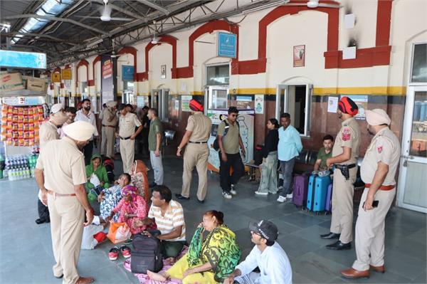 commissionerate police jalandhar special caso railway stations