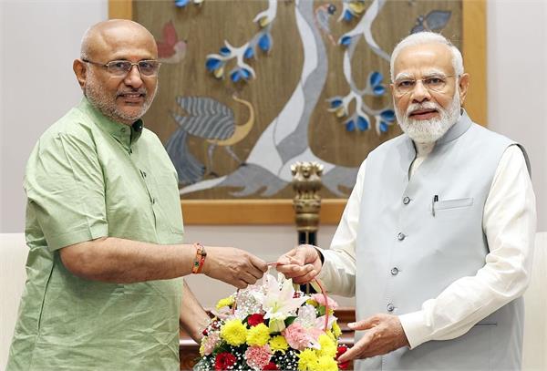 pm modi congratulates radhakrishnan