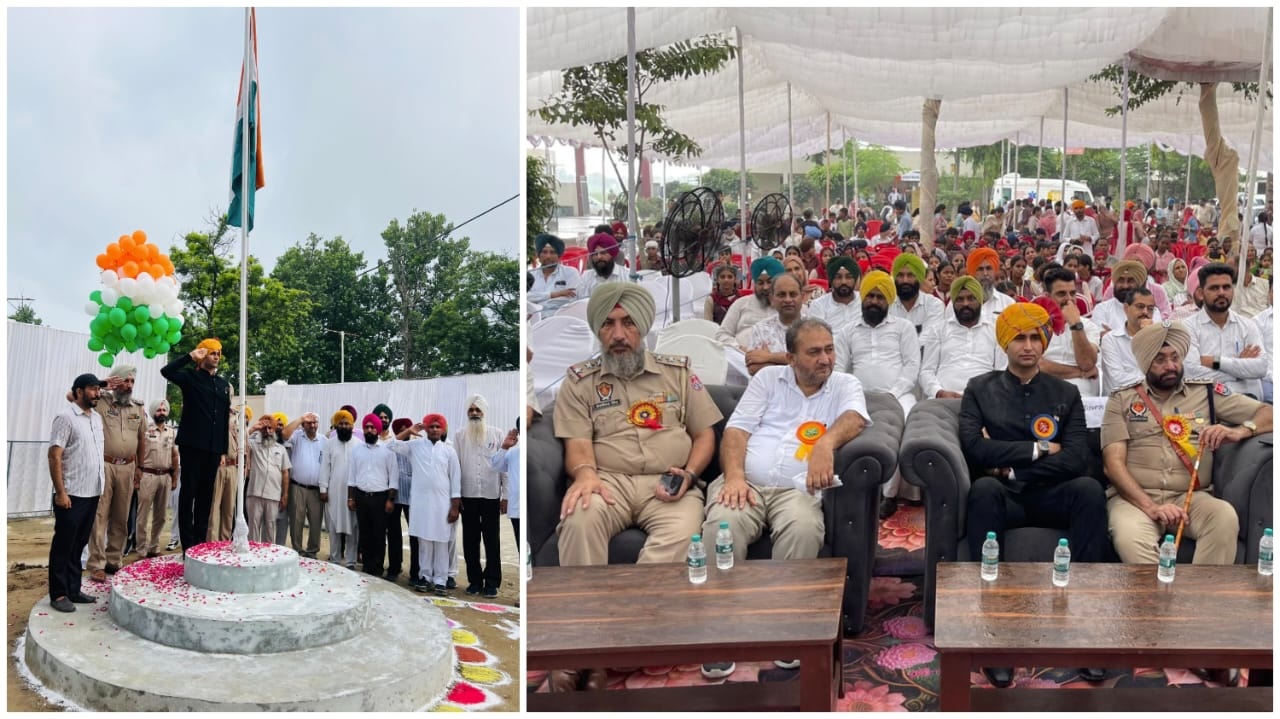 ਮਹਿਲ ਕਲਾਂ ''ਚ ਆਜ਼ਾਦੀ ਦਿਵਸ ਸ਼ਾਨਦਾਰ ਢੰਗ ਨਾਲ ਮਨਾਇਆ ਗਿਆ, ਸ਼ਹੀਦਾਂ ਦੇ ਪਰਿਵਾਰਾਂ ਦਾ ਸਨਮਾਨ