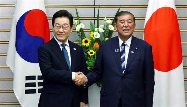 south korea new president to visit japan instead of the us