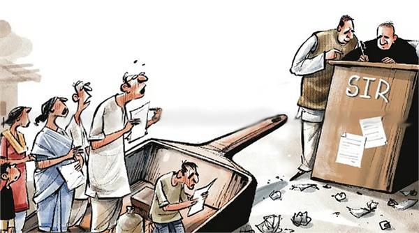 upreme court opens congress  s poll on   sir   in bihar