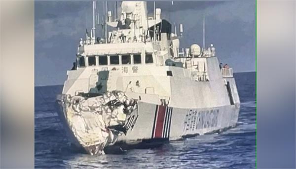 two ships collide head on