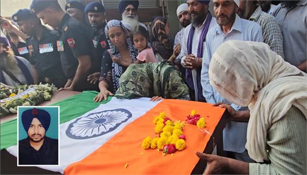army leader of village heran dies while on duty
