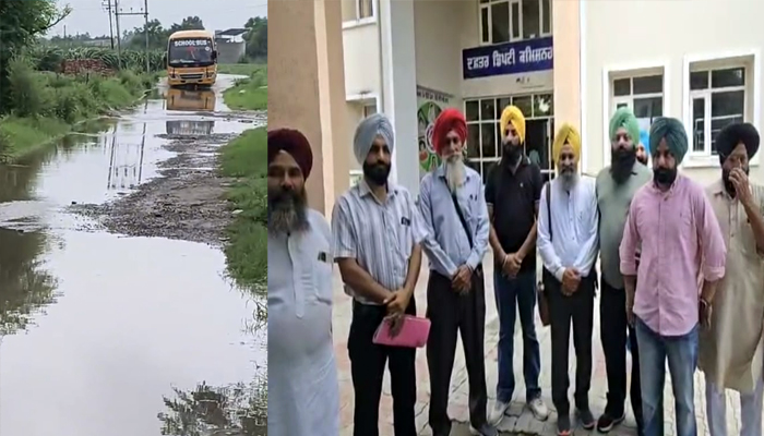 ਕਰੋੜਾਂ ਰੁਪਏ ਲਾ''ਤੇ ਫਿਰ ਵੀ ਨਾ ਹੋ ਸਕਿਆ ਪਾਣੀ ਦੀ ਨਿਕਾਸੀ ਦਾ ਹੱਲ, ਲੋਕ ਪ੍ਰੇਸ਼ਾਨ