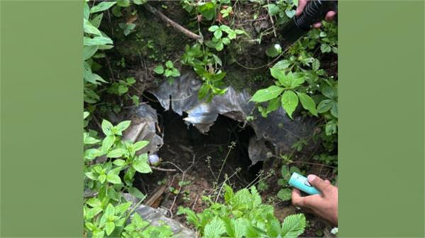 terrorist hideout discovered in baramulla forests