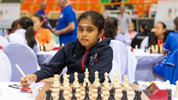 10 year old bodhana becomes youngest chess player to defeat a grandmaster