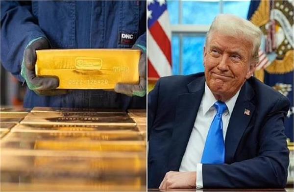 trump  s big announcement  there will be no tariffs on gold 