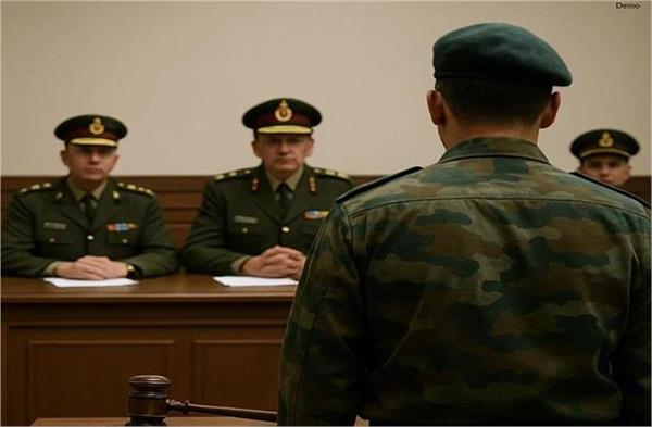 army officer sentenced to 6 years in jail