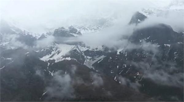 rain and snowfall in lahaul spiti