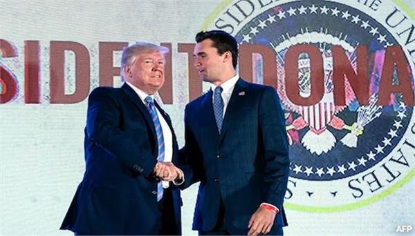 trump announces to award charlie kirk america  s highest honor