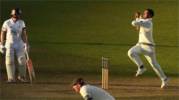 rahul chahar  s brilliance in the county  took 7 wickets in a single innings