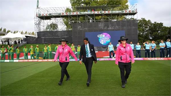 for the first time  the women  s odi world cup will feature all female players