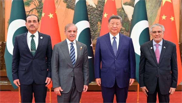 pak army chief first meeting with chinese president