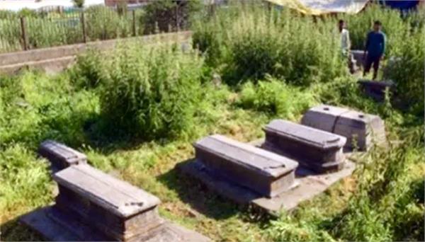 more than 90 percent of 4056 graves in kashmir belong to terrorists