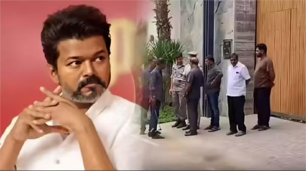 after brutal accident  actor vijay  s house was threatened with bomb