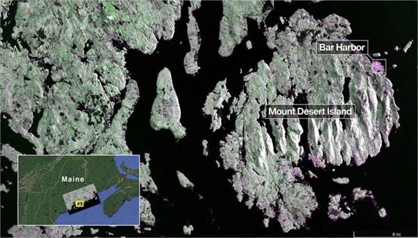 america forests seen in first images from nisar satellite