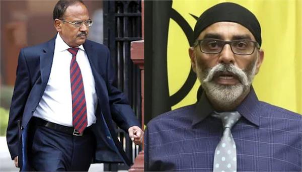 gurpatwant pannu  s threat to doval