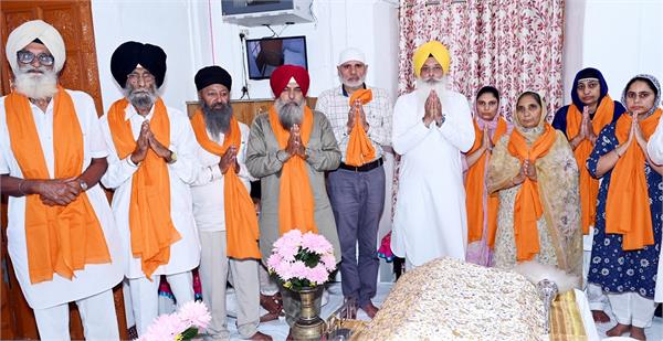 gurmat samagam organized at gurdwara saragarhi sahib