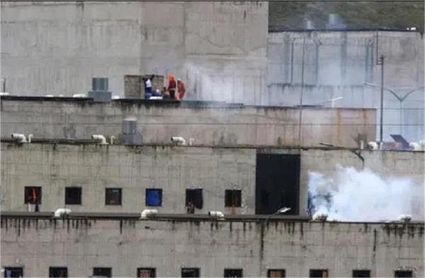 riots break out in jail  gunfire erupts