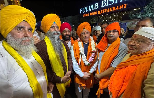 cm vishnu dev shawn in dedicate nagar kirtan