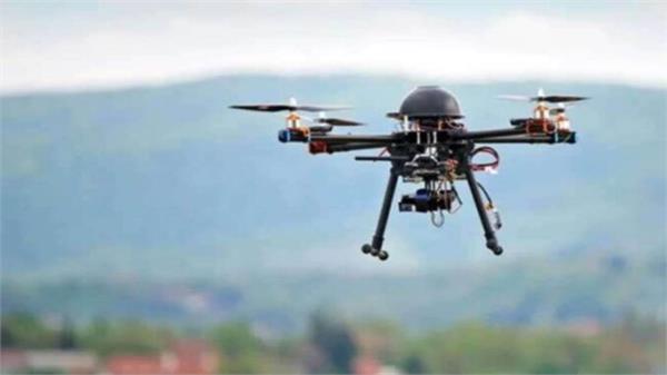 suspicious drone spotted near the international border in samba