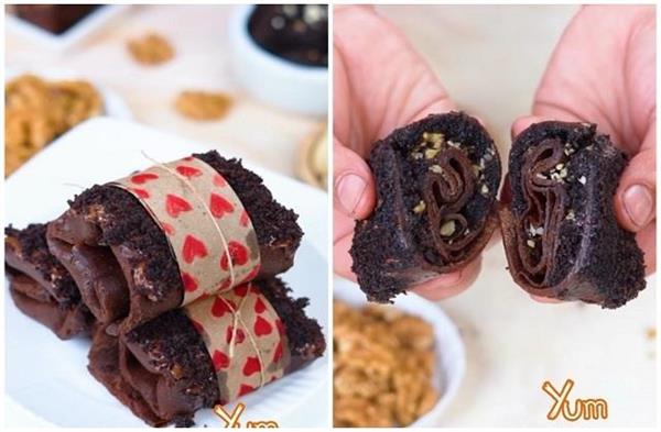 towel cake chocolatey dessert