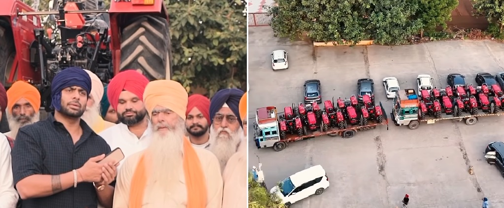 ਹੜ੍ਹ ਪ੍ਰਭਾਵਿਤ ਲੋਕਾਂ ਨਾਲ ਡੱਟ ਕੇ ਖੜ੍ਹਿਆ ਮਨਕੀਰਤ ਔਲਖ, ਦਾਨ ਕੀਤੇ 10 ਹੋਰ ਟਰੈਕਟਰ