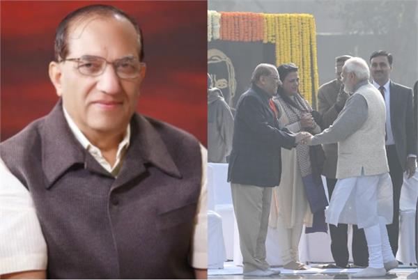 pm modi expresses grief over the demise of bjp leader vijay malhotra