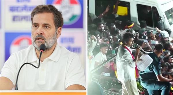 rahul gandhi spoke with stalin and vijay on the karur stampede 
