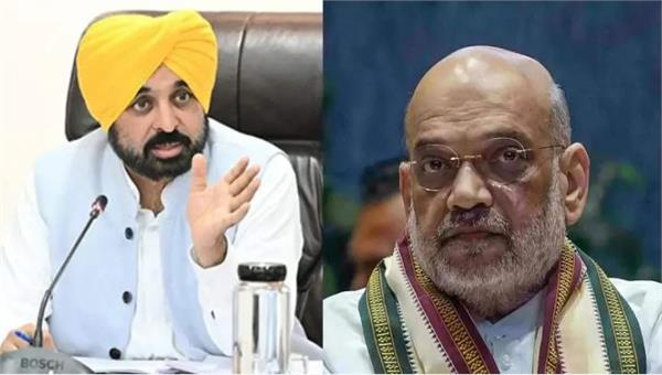 amit shah discusses flood situation in punjab with cm mann