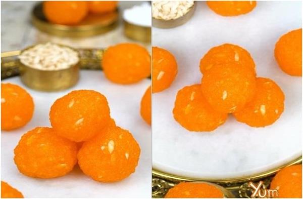 besan  sabudana  ladoo  recipe