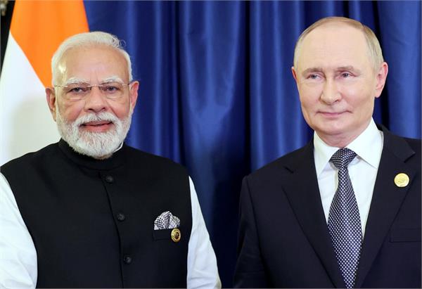 narendra modi vladimir putin sco summit india
