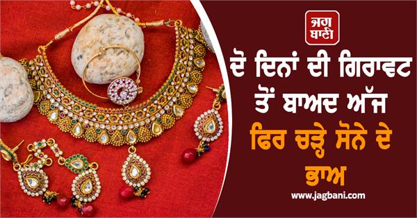 gold prices rose again today after two days of decline  silver prices fell