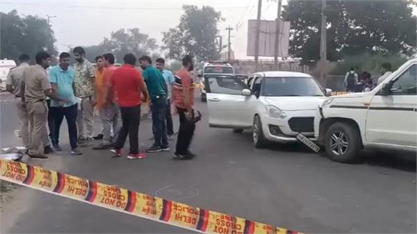 police gangsters firing in delhi