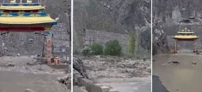 Flood in Ladakh: ਲੇਹ-ਕਾਰਗਿਲ ਹਾਈਵੇਅ ਰੁੜ੍ਹਿਆ, NH-1 ''ਤੇ ਆਵਾਜਾਈ ਬੰਦ