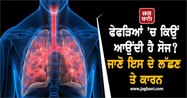 lungs inflammation symptoms