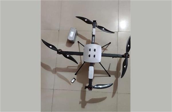 jammu and kashmir  panic due to high tech drone found