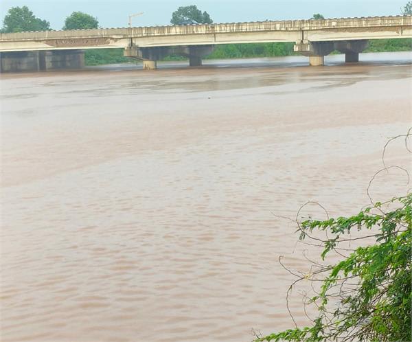 ghaggar river  water  danger