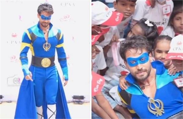 tiger shroff reached cancer stricken children 