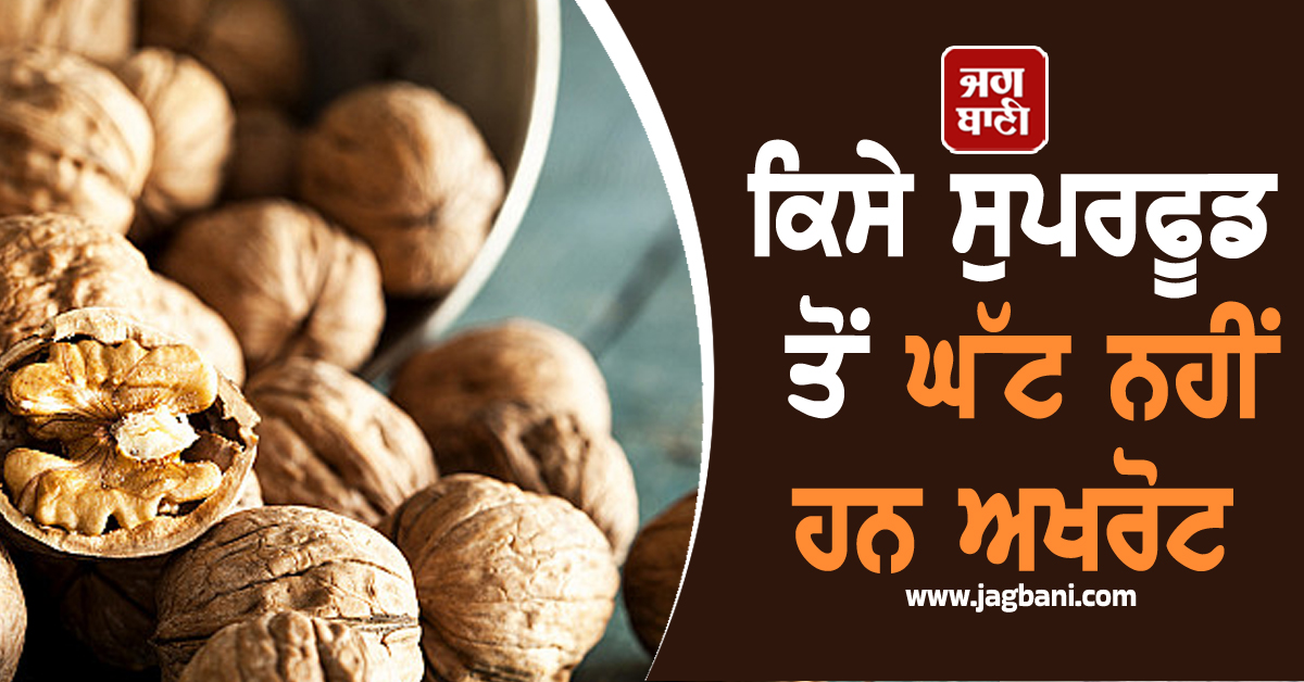 ਕਿਸੇ ਸੁਪਰਫੂਡ ਤੋਂ ਘੱਟ ਨਹੀਂ ਹਨ ਅਖਰੋਟ, ਰੋਜ਼ਾਨਾ ਭਿੱਜੇ ਹੋਏ walnuts ਨਾਲ ਮਿਲਣਗੇ ਹੈਰਾਨੀਜਨਕ ਲਾਭ