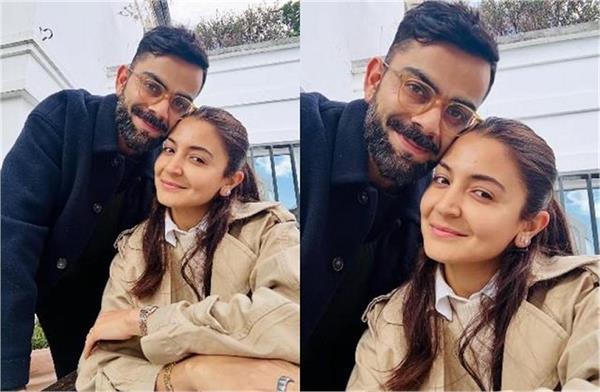 virat kohli shares romantic photo anushka sharma