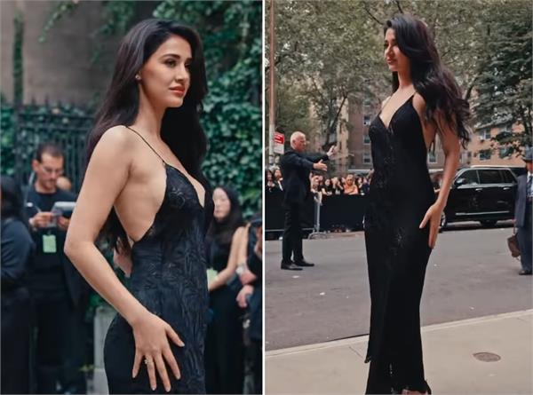 safety threats at home  disha patani makes her first international appearance