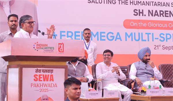 free health check up camp organized in nangal