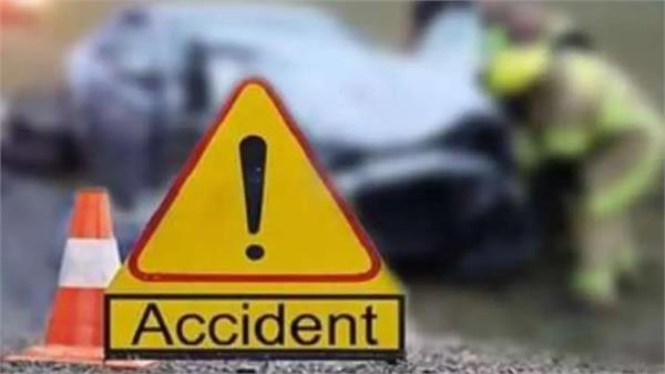 three pedestrians died in a road accident in bahraich