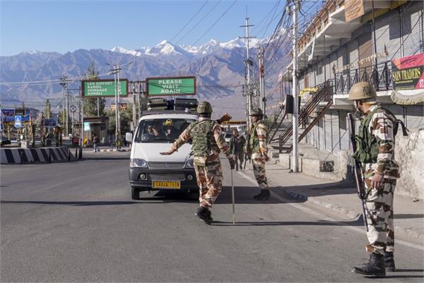 curfew continues for third day in leh
