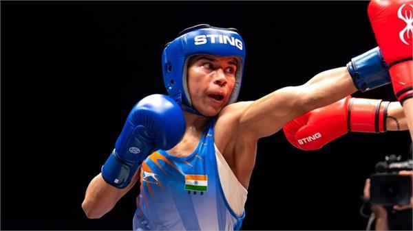 nikhat zareen reaches quarterfinals of world boxing championships